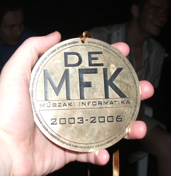 DE MFK MŰSZAKI INFORMATIKA 2003-2006
